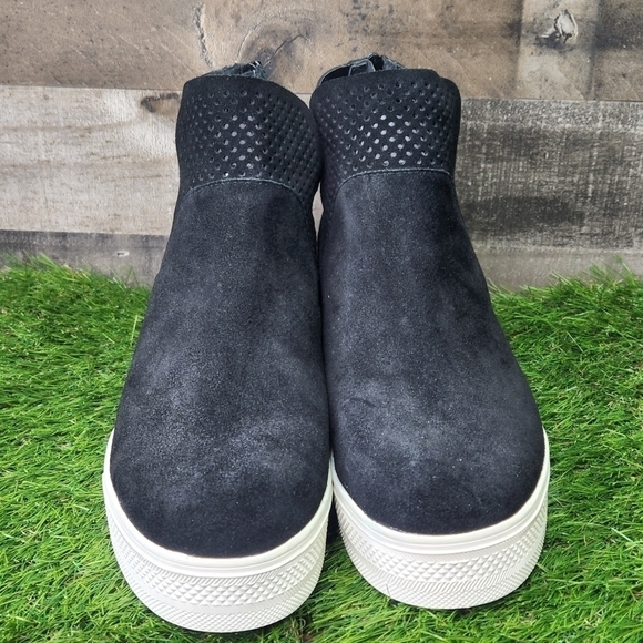 New Steve Madden WINNI Black suede Sz 10 - Picture 7 of 10